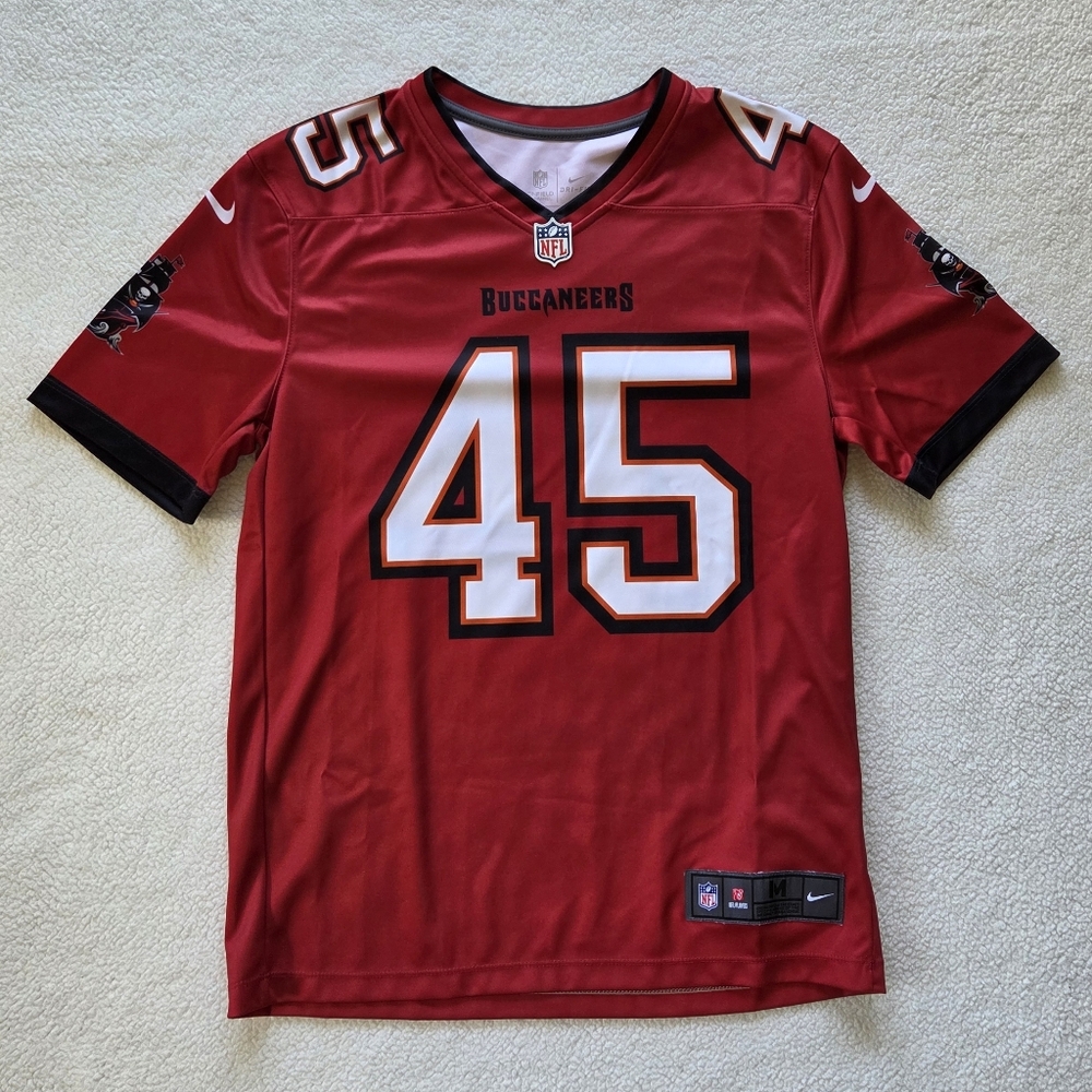 Mens Tampa Bay Devin White Dri Fit  Jersey (sz:M)